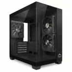 Frozer TANK-100 Black Gaming Case-Dual Tempered Glass