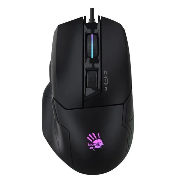 Bloody Gaming W70 Max Gaming Mouse 10000 DPI 250 IPS RGB Black
