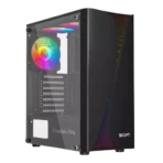 BOOST CHEETAH PRO GAMING PC CASE WHITE WITH 3 RGB FAN