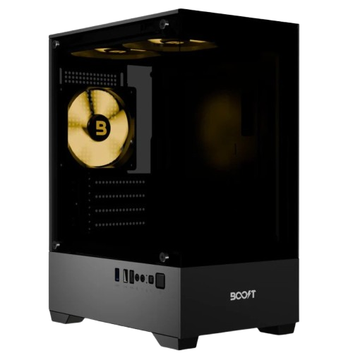Enclosure Essential Series E100 with Tempered Glass 3 ARGB Fans