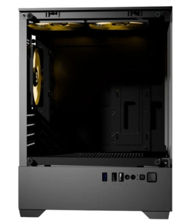 Enclosure Essential Series E100 with Tempered Glass 3 ARGB Fans