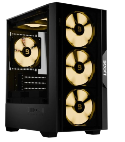 Enclosure Essential E200 Series with 4 ARGB Fans