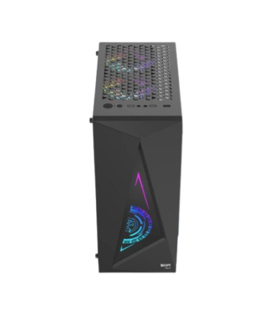 BOOST JAGUAR BLACK GAMING PC CASE WiTH 3 RGB FAN