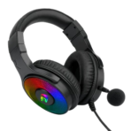 Redragon H350 RGB Wired Gaming Headset Over-Ear Black Headphones