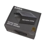 SAMA Black 650W Power Supply ready,650W Gaming PSU